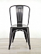 Стул Marais A-chair (Tolix style) черный глянцевый купить