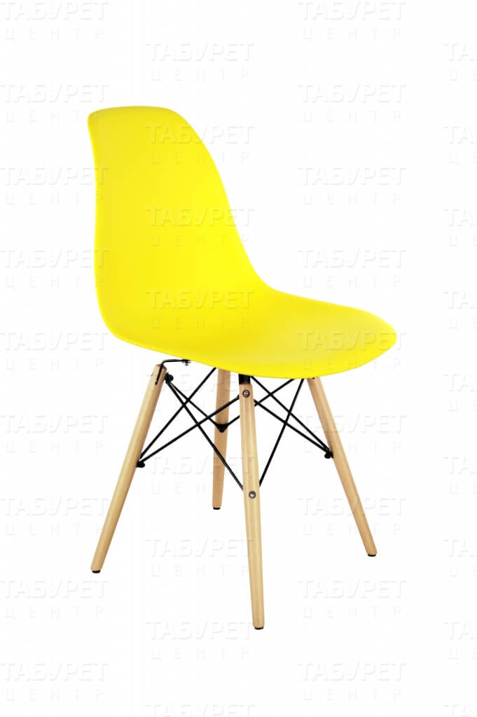 Стул DSW (жёлтый), Eames Style