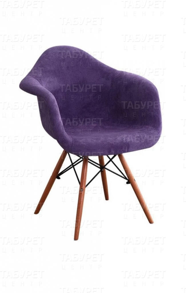 Стул DAW Patchwork Purple, Eames Style