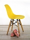 Стул DSW детский жёлтый, Eames Style с доставкой